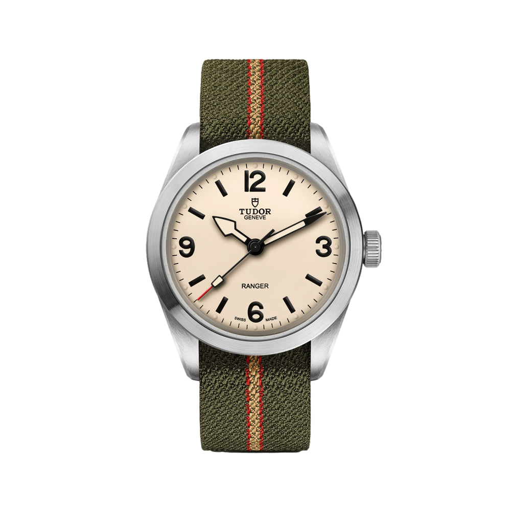 Ranger 39mm - Beige on Fabric Strap