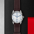 1926 39mm - Opaline on Leather Strap