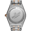 Chronomat Automatic Steel and 18K Red Gold 36mm - White, Mother-of-Pearl w/ Diamonds on Bracelet