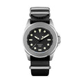 UC4 Modello Quattro U4 Classic 40mm - Black on Fabric Strap
