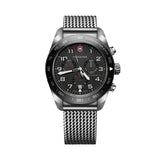 Swiss Army Chrono Quartz 42mm - Black on Bracelet