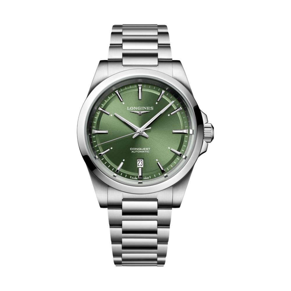Conquest 41mm - Sunray Green on Bracelet