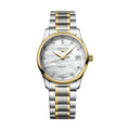 Master Collection Two-Tone 34mm - White, Mother-Of-Pearl on Bracelet