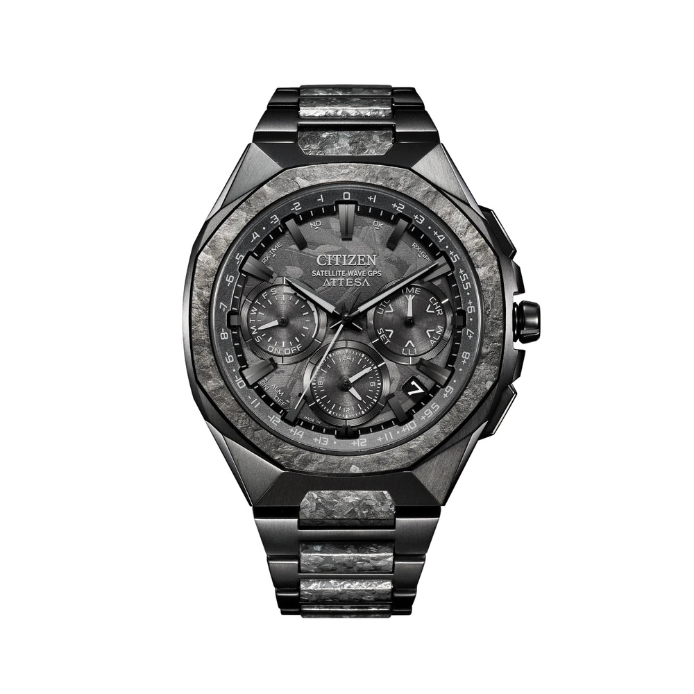 ATTESA Black Super Titanium 43.2mm - Black on Bracelet