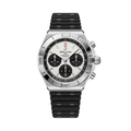 Chronomat B01 Automatic Panda Dial 42mm - White on Rubber Strap