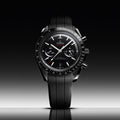 Speedmaster Dark Side of the Moon Black Ceramic 44.25mm - Black on Rubber Strap