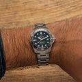 DS Action Diver Powermatic 80 Titanium 38mm - Grey on Bracelet