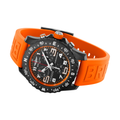Endurance Pro Breitlight® 44mm - Black on Orange Rubber Strap