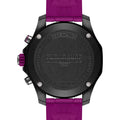 Endurance Pro 38mm - Black on Purple Rubber Strap