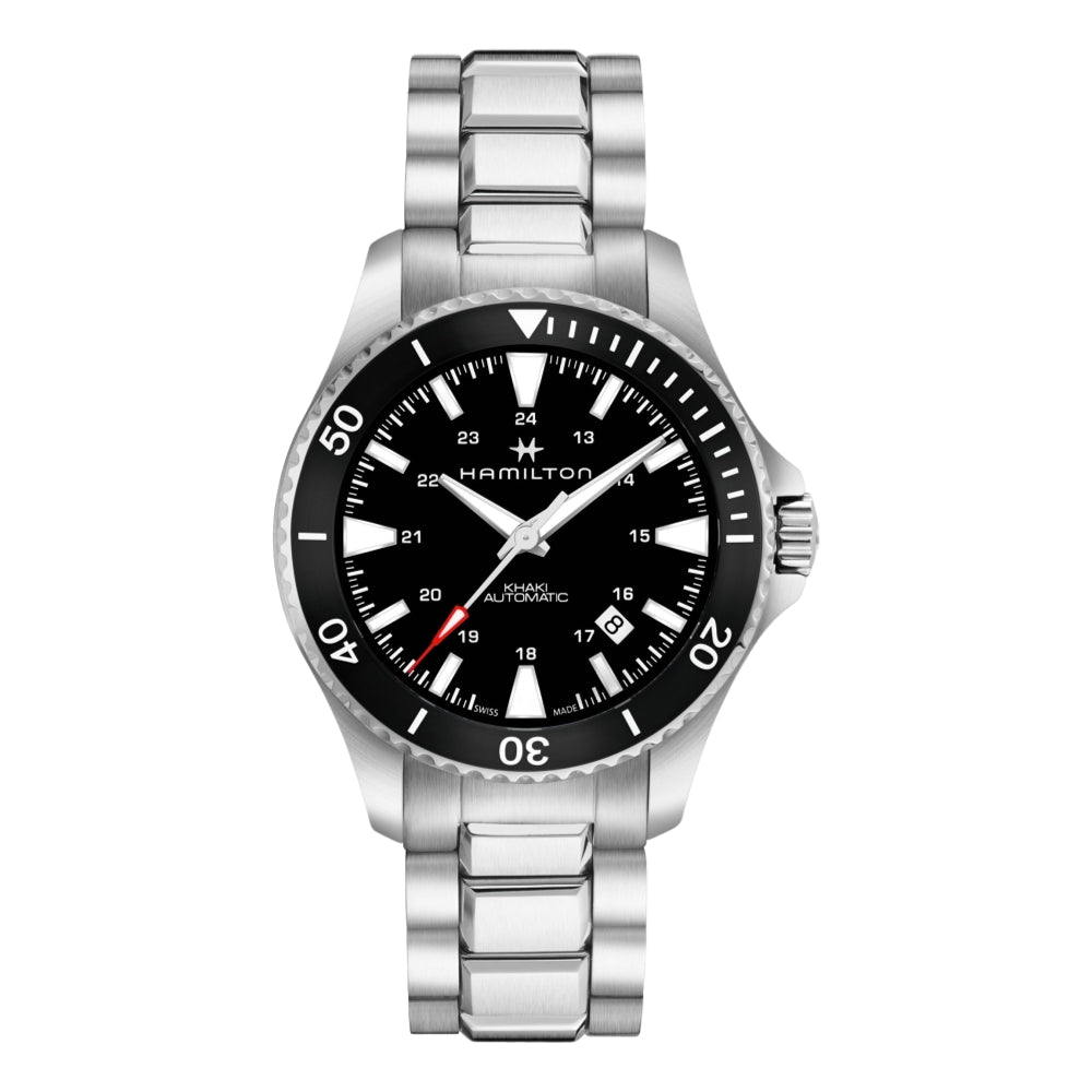 Khaki Navy Scuba Auto Black Dial