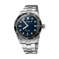Divers Sixty‑Five Date 40mm - Blue on Bracelet