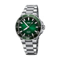 Aquis Date Calibre 400 41.5mm - Green on Bracelet