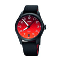 Coulson Limited Edition 41mm - Red on Textile Strap