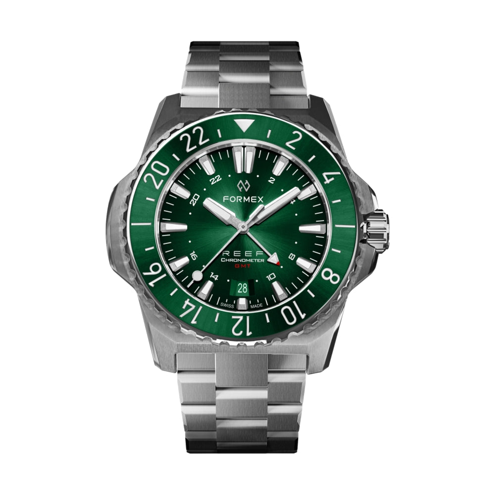 REEF GMT Green Dial Green Bezel