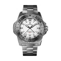 REEF Automatic GMT COSC 300M 42mm - White on Bracelet