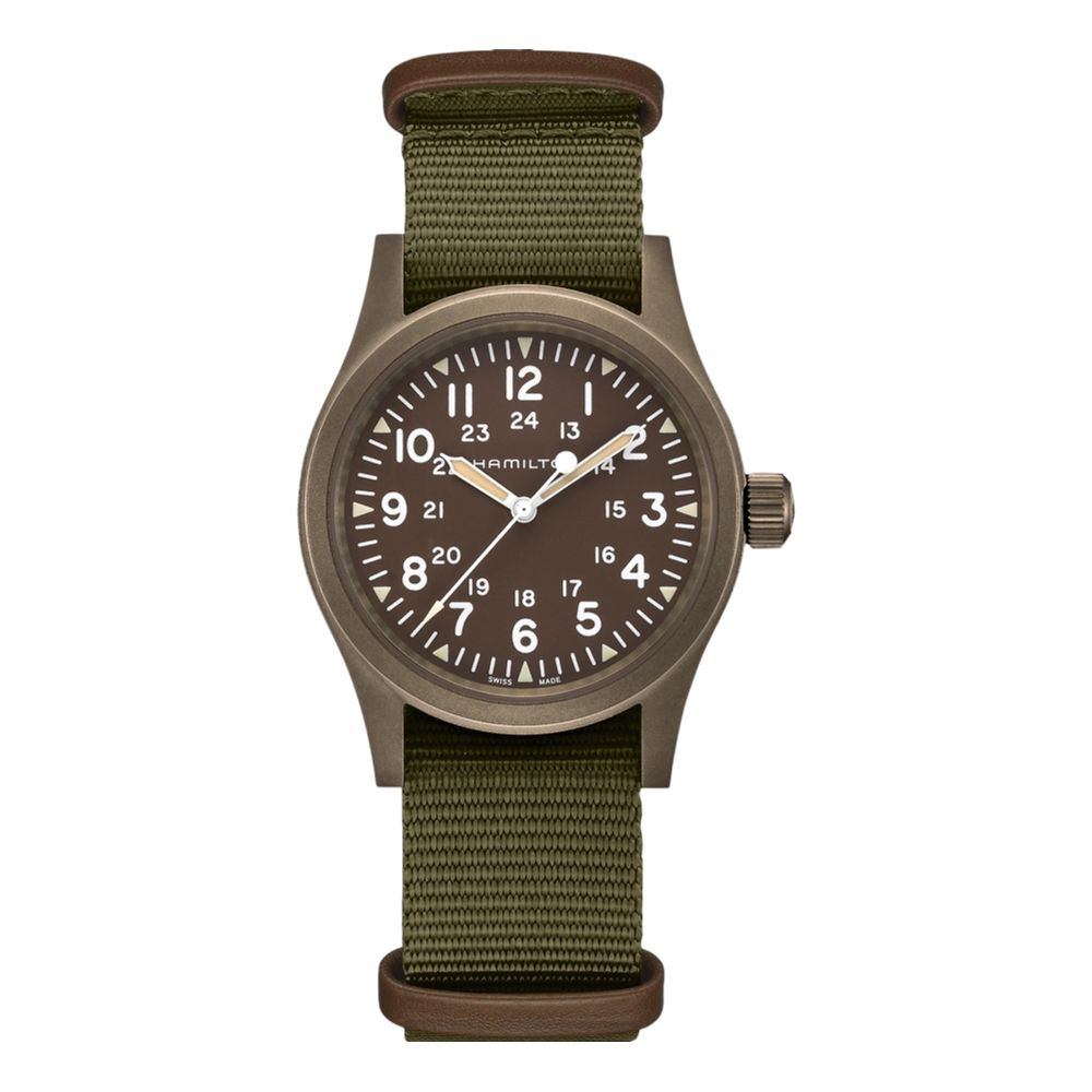 Khaki Field Mechanical Brown PVD Case