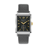 My Way 29.5mm - Black on Leather Strap
