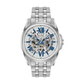 Sutton 43mm - Silver Skeleton on Bracelet