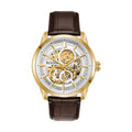 Sutton 43mm - Silver and Gold-Tone Skeleton