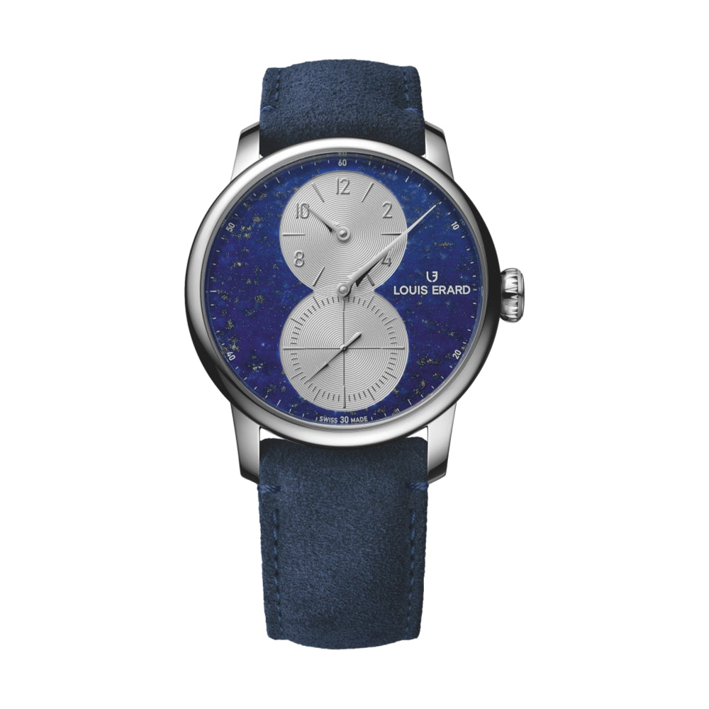 Excellence Regulateur Lapis Lazuli 42mm - Blue on Leather Strap