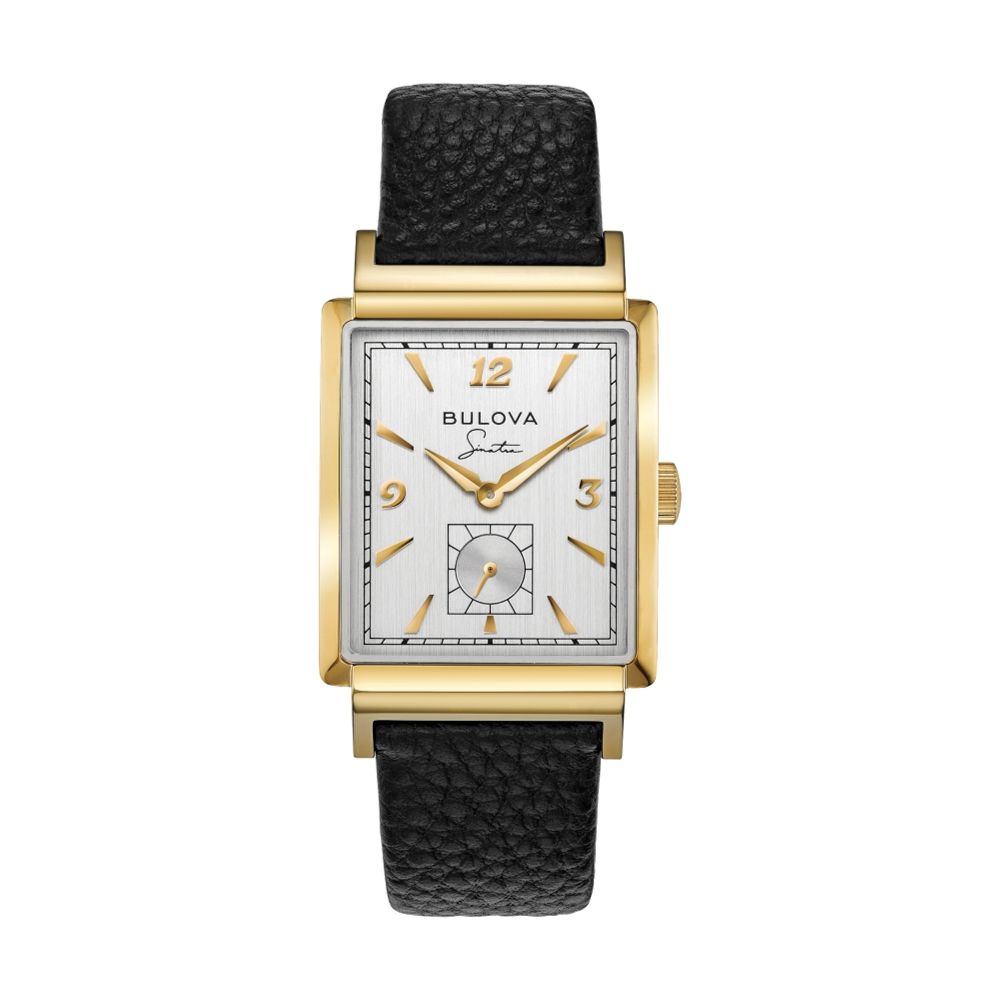 My Way Gold-Tone 29.5mm - Silver on Leather Strap