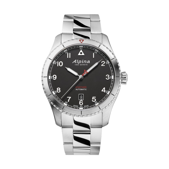 Startimer Pilot Automatic 41mm - Black on Bracelet