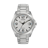 Garrison Eco-Drive 43mm - Silver on Bracelet