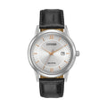 Corso Eco-Drive 40mm - Silver on Leather Strap