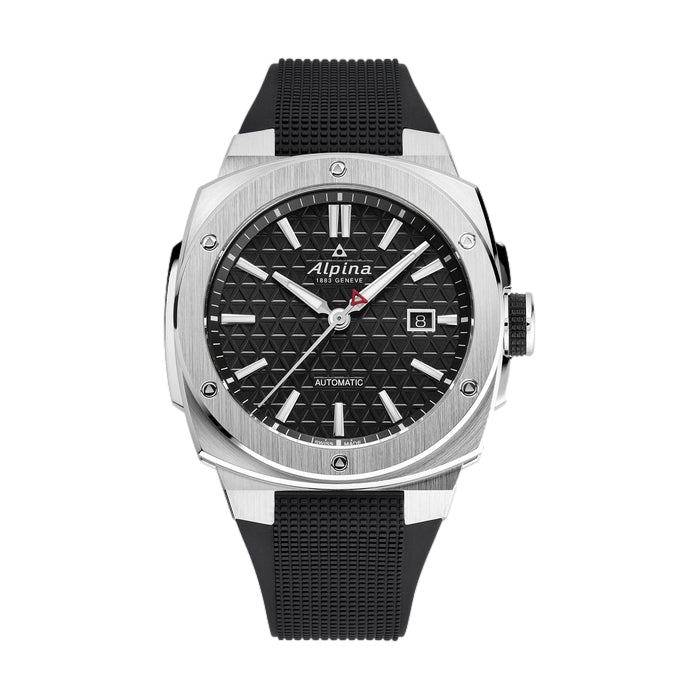 Alpiner Extreme Automatic 41mm - Black on Rubber Strap