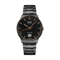 Commander Big Date Anthracite PVD 42mm - Black w/ Orange Accents on Bracelet
