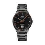 Commander Big Date Anthracite PVD 42mm - Black w/ Orange Accents on Bracelet