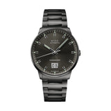 Commander Big Date Anthracite PVD 42mm - Anthracite on Bracelet