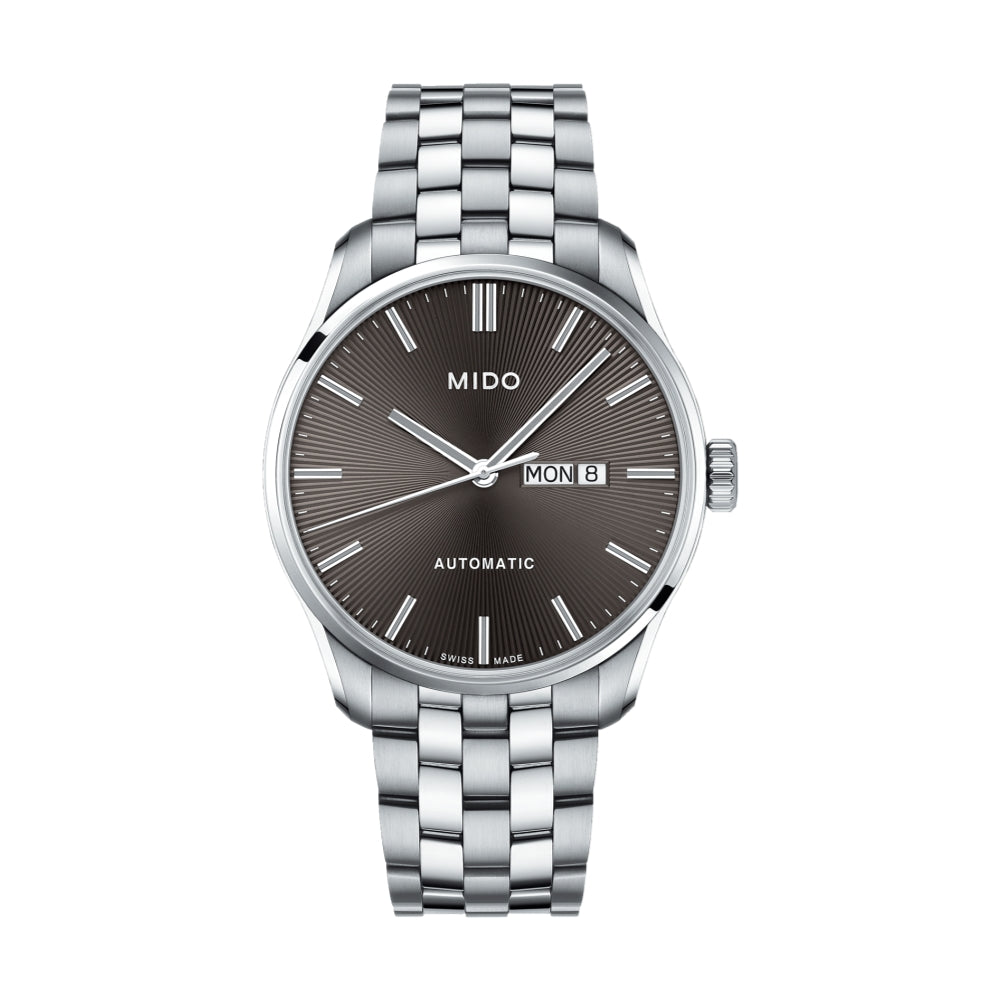 Belluna II 42.5mm - Sunray Anthracite on Bracelet