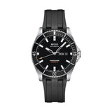Ocean Star Captain 42.5mm - Black on Rubber Strap