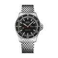 Ocean Star Tribute 40.5mm - Black on Bracelet w/ Additional Fabric Strap