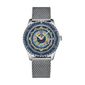 Ocean Star Decompression Worldtimer 40.5mm - Blue on Rubber Strap w/ Additional Bracelet