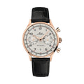 Multifort Patrimony Chronograph Rose Gold PVD 42mm - Ivory on Leather Strap