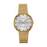 Commander 1959 Yellow Gold PVD 37mm - Silver on Bracelet