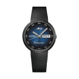 Commander Shade Black PVD 37mm - Blue on Bracelet