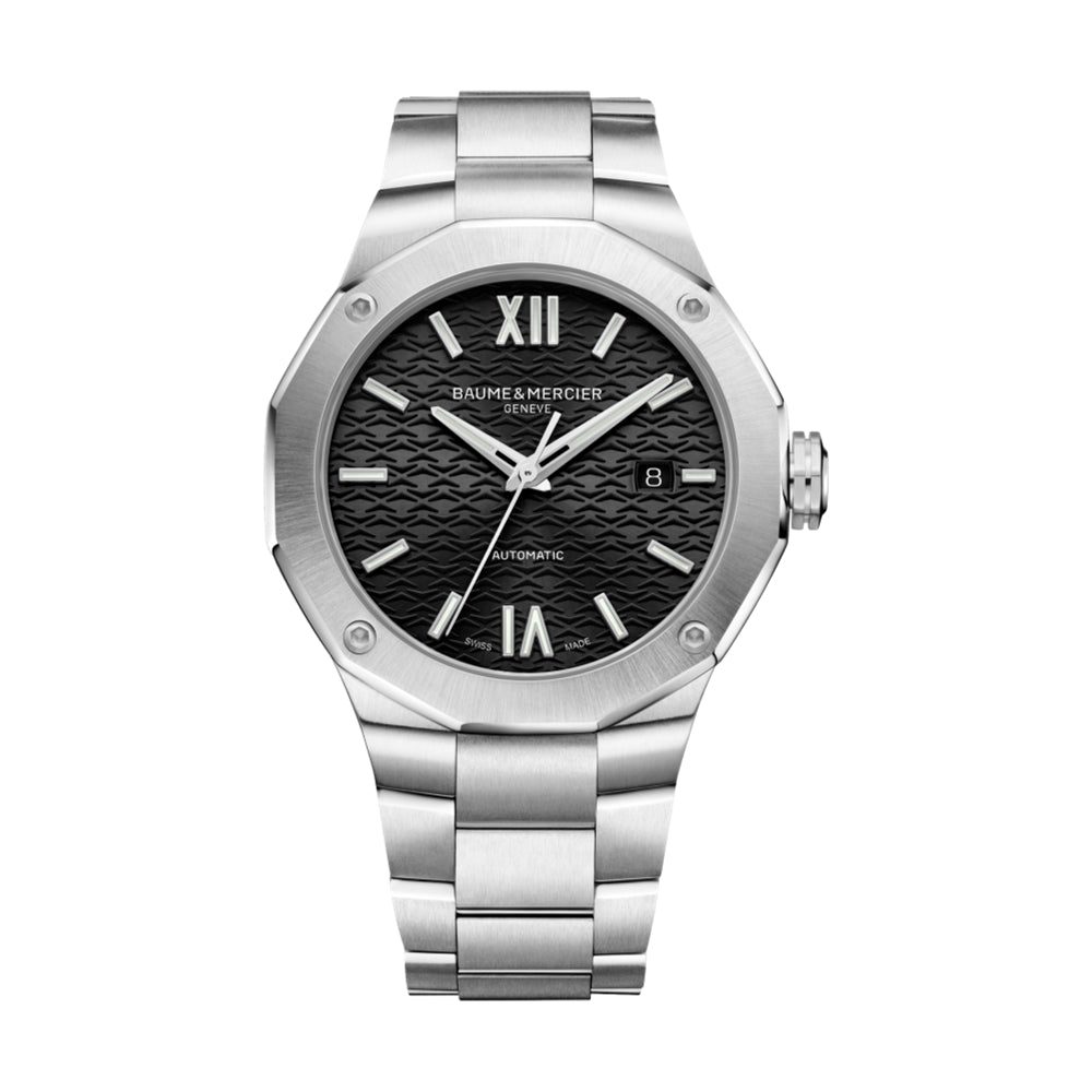 10621 Riviera 42mm - Black on Bracelet
