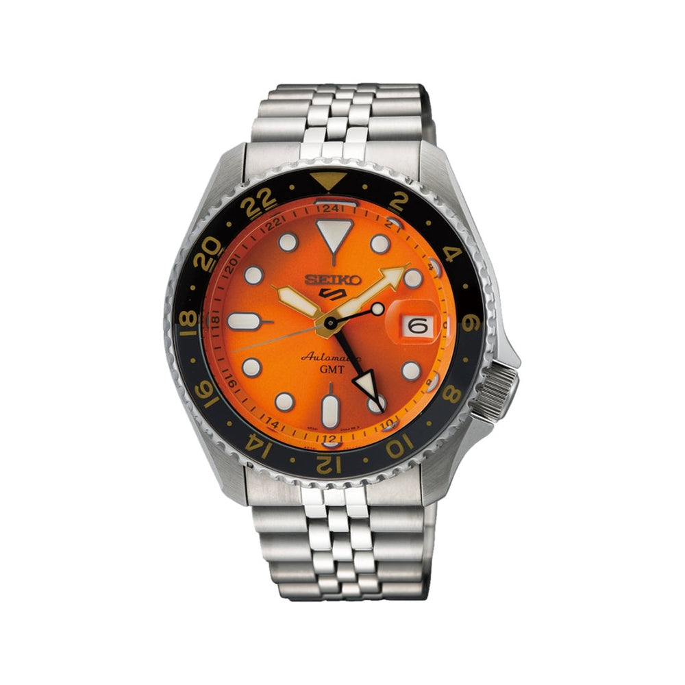 5 Sports GMT Orange Dial, 42.5mm SSK005