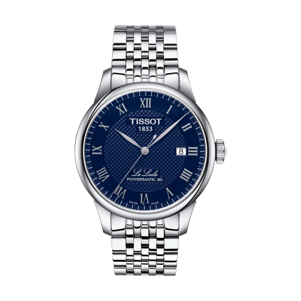 Le Locle Powermatic 80 39.3mm - Blue on Bracelet