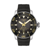 Seastar 2000 Professional Powermatic 80 46mm - Black on Rubber Strap