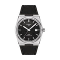 PRX Automatic Powermatic 80 40mm Black on Rubber Strap