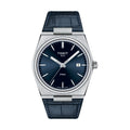 PRX Quartz 40mm - Blue on Rubber Strap