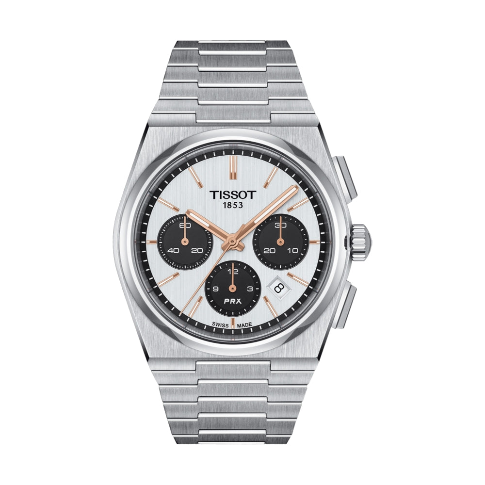 PRX Chronograph 42mm - White on Bracelet