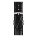 Tissot Official Black Leather Strap 22mm