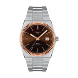 PRX Powermatic 80 Steel & 18K Gold 40mm - Brown-Black on Bracelet