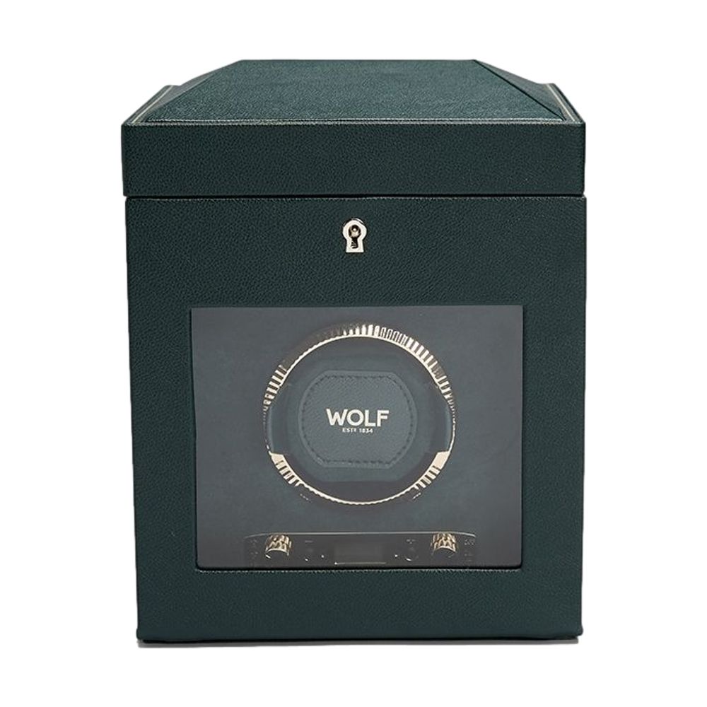 British Racing Single Watch Winder Green