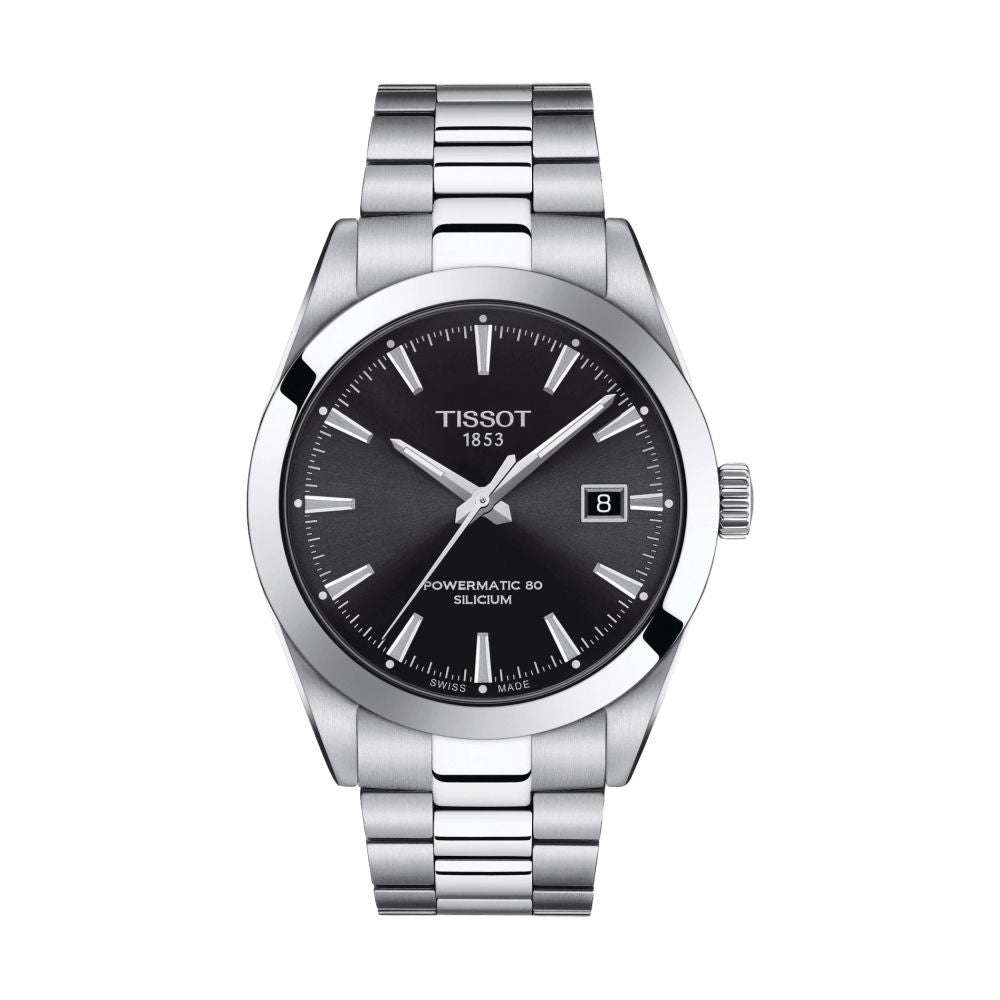 Gentleman Powermatic 80 Silicium 40mm - Black on Bracelet
